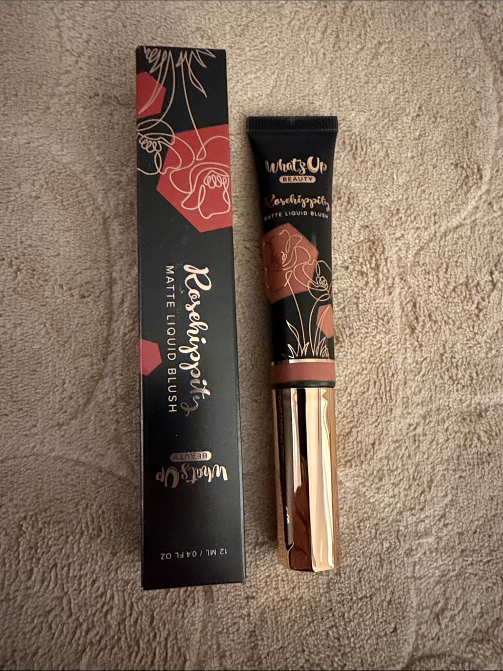 Whats Up Beauty - Rosehippity Matte Liquid Blush in Leónidas - NEW